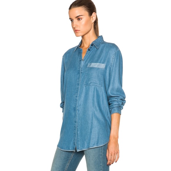 Acne Studios Tops - ACNE Oversized Denim Shirt